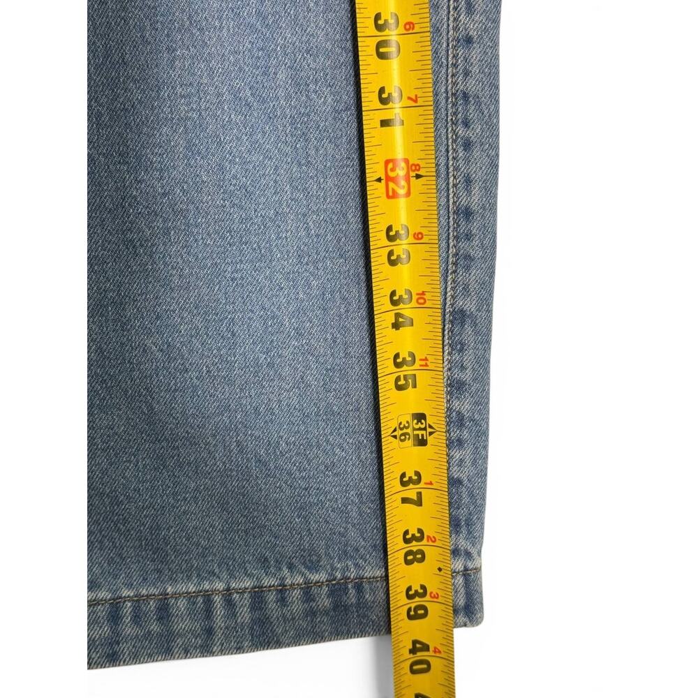 Universal Thread Denim Cargo Jeans Womens 6R Blue Wide Leg Pants High Rise - Picture 4 of 5